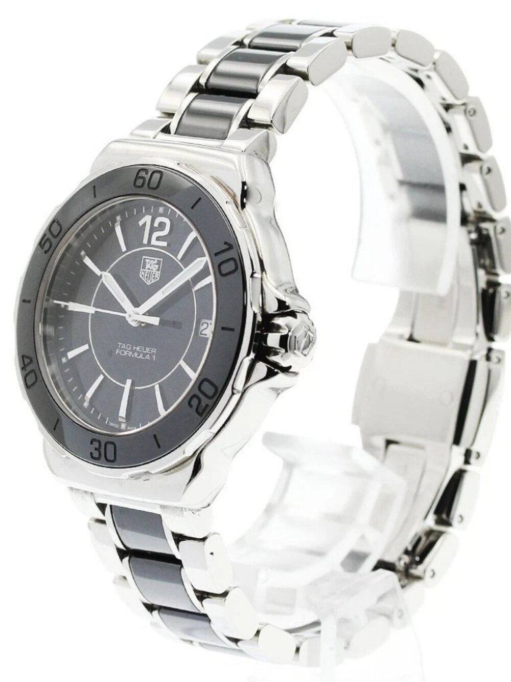 TAG HEUER Formula 1 WAH1210 Date black Dial Quartz Ladies Watch_955315